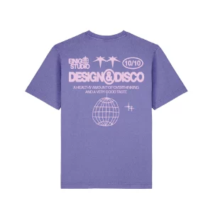 Design & Disco T-Shirt Lila (Vorbestellung)